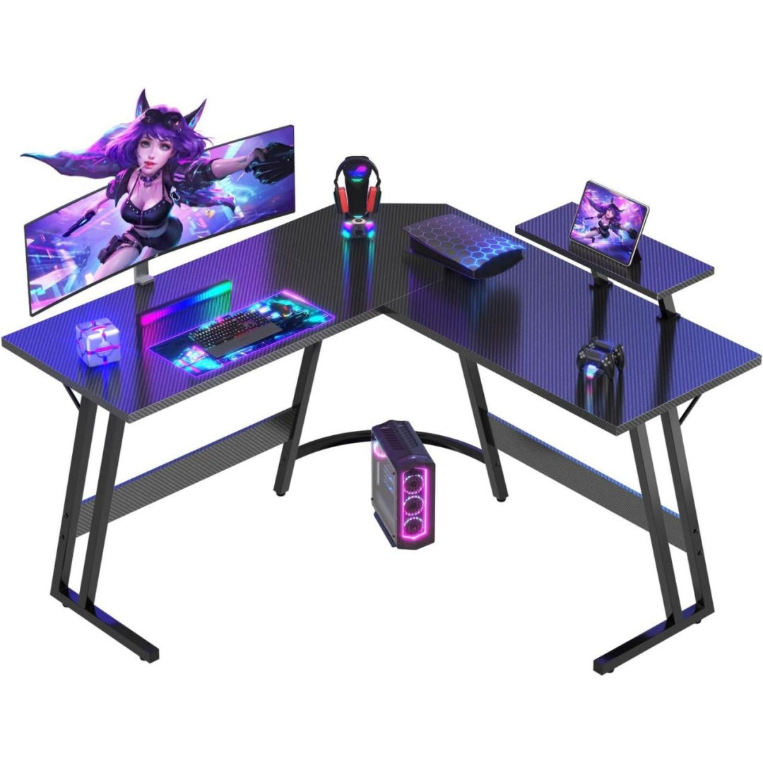 Table: Le design en L permet une meilleure utilisation de l'espace