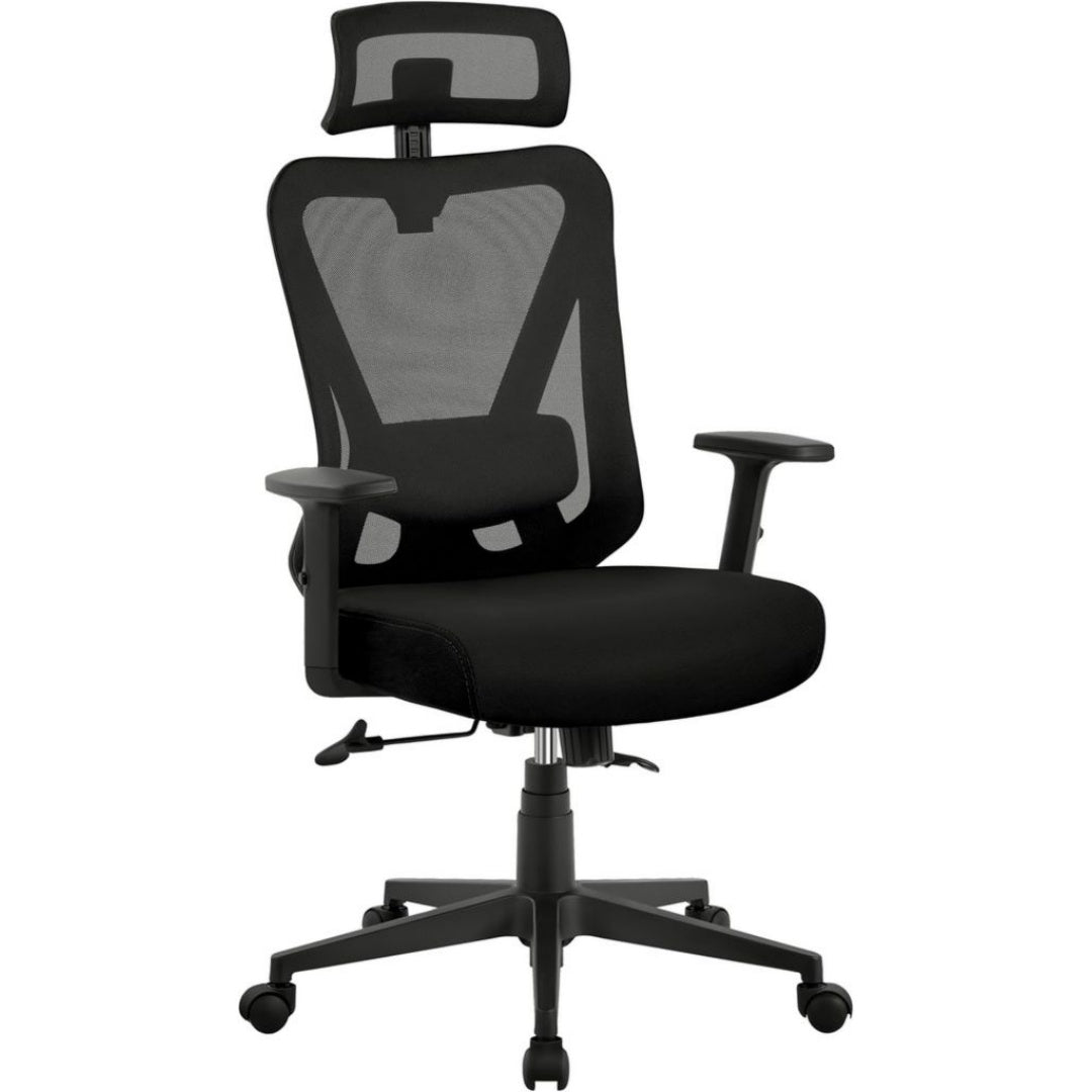 Fauteuil de Bureau Ergonomique, Dimensions 52 x 53 cm