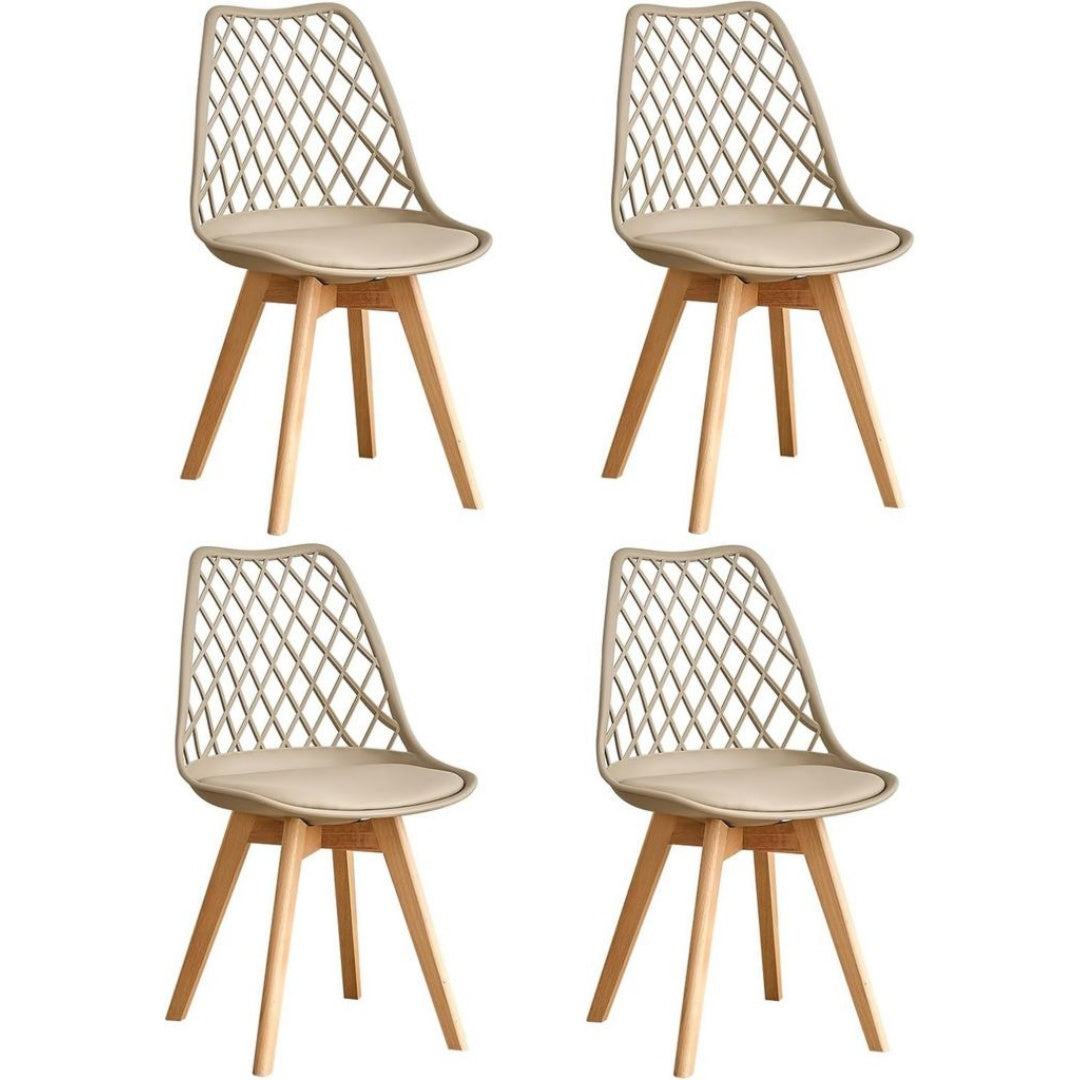 Chaise en Bois de Hetre, Finition Naturel
