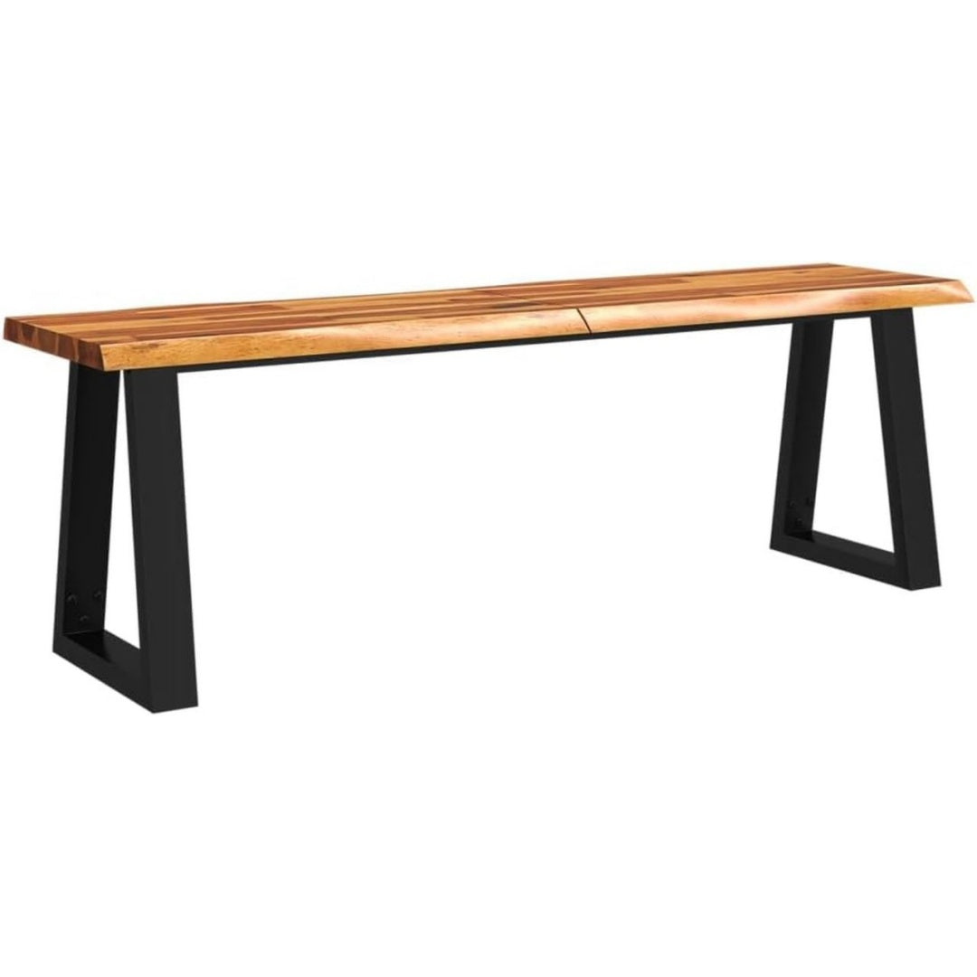 Banc Format 140 x 35 x 45 cm, en Acier