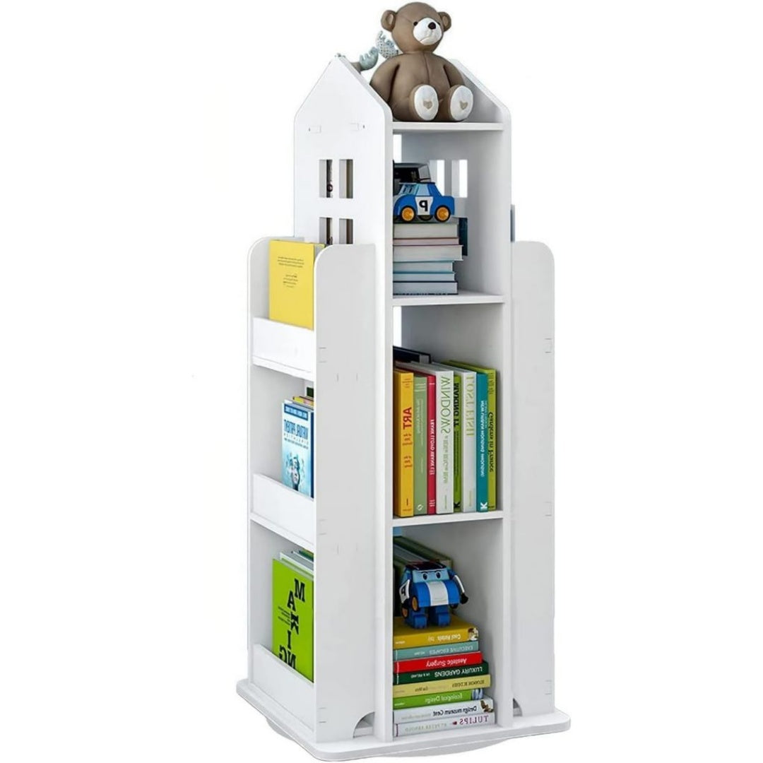 Bibliotheque Pivotante 360 deg Design Moderne et Confortable