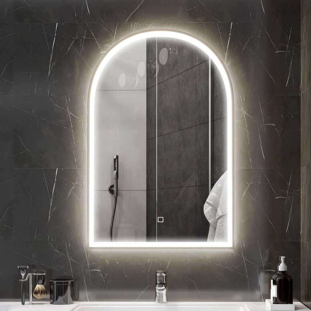 Miroir de Salle de Bain Retroeclaire au Style epure et Contemporain