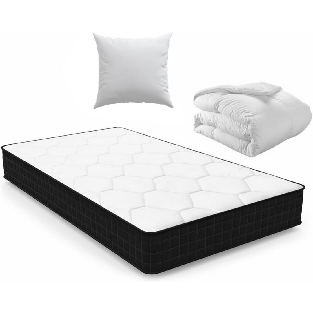 InclusLe colis comprend 1 matelas 90x190x16 cm: Meuble en Mousse